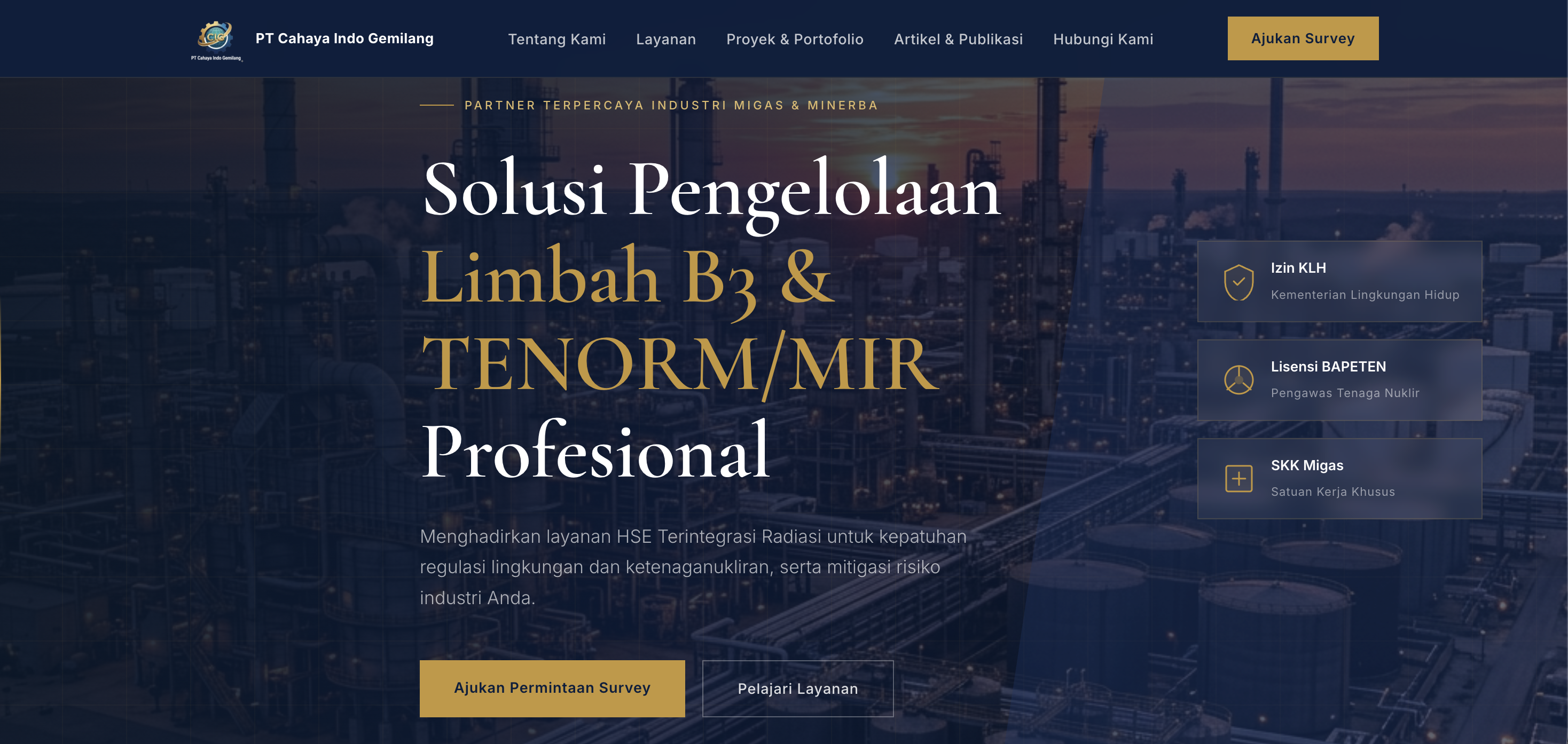 PT Cahaya Indo Gemilang